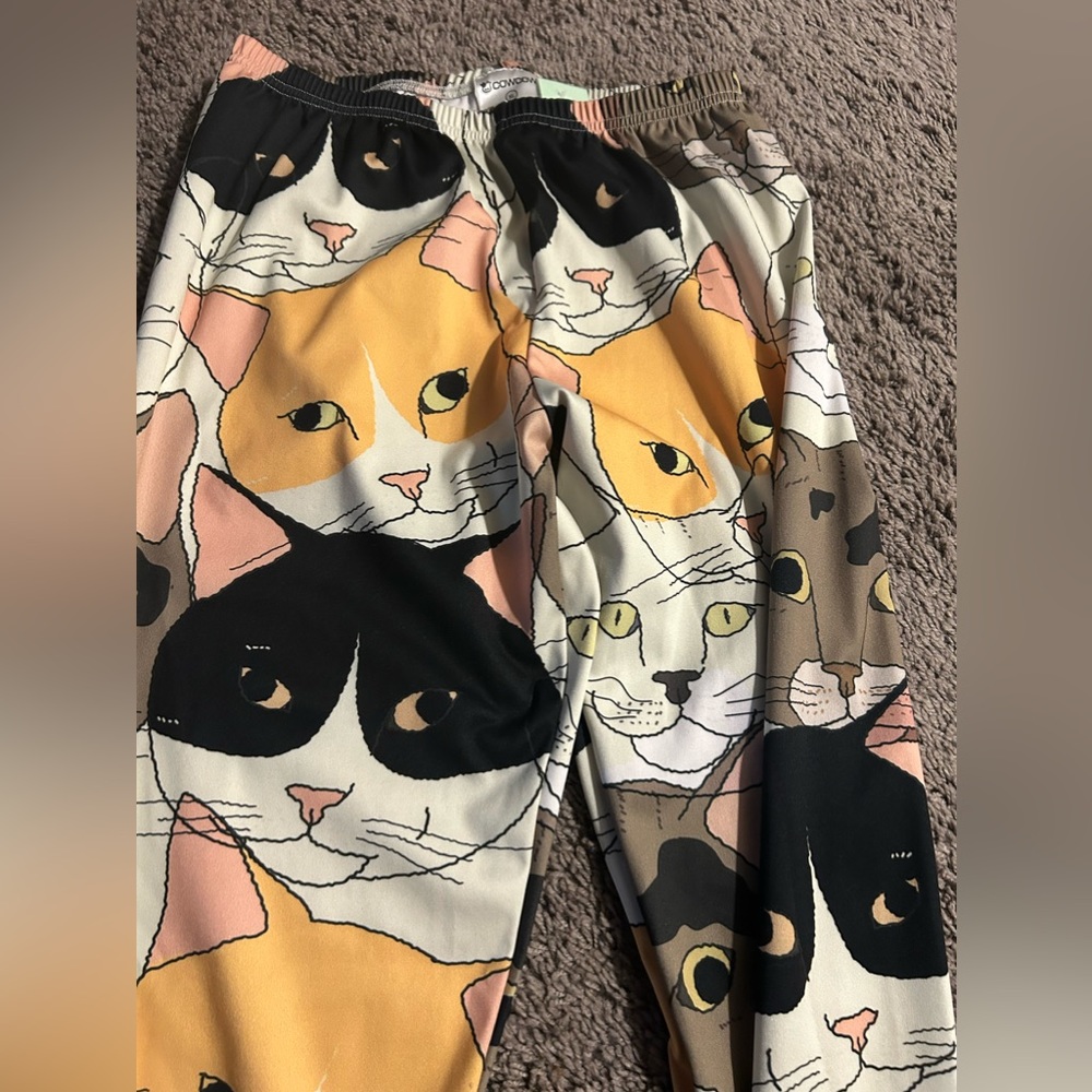Comfy lounge cat pants